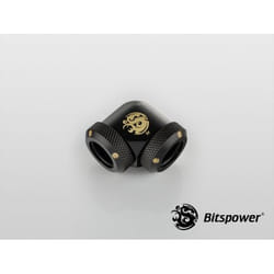 Bitspower Carbon Black Curva di compensazione