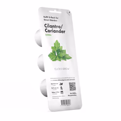 Click & Grow Cilantro/Coriander, Pianta commestibile, Coriandolo, Ricarica, Coltivatore rapido (3-5 settimane), 7 - 14 giorno ...