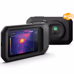 FLIR C3-X​ telecamera di imaging termica Vanadium Oxide Uncooled Focal Plane Arrays Nero 1800 mAh 128 x 96 Pixel Display incorporato LCD 640 x 480 Pixel - Vista aggiuntiva 5