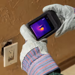 FLIR C3-X​ telecamera di imaging termica Vanadium Oxide Uncooled Focal Plane Arrays Nero 1800 mAh 128 x 96 Pixel Display incorporato LCD 640 x 480 Pixel - Vista aggiuntiva 6