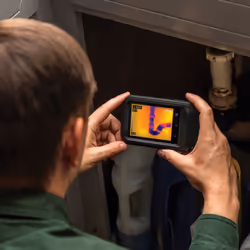 FLIR C3-X​ telecamera di imaging termica Vanadium Oxide Uncooled Focal Plane Arrays Nero 1800 mAh 128 x 96 Pixel Display incorporato LCD 640 x 480 Pixel - Vista aggiuntiva 7