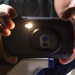 FLIR C3-X​ telecamera di imaging termica Vanadium Oxide Uncooled Focal Plane Arrays Nero 1800 mAh 128 x 96 Pixel Display incorporato LCD 640 x 480 Pixel - Vista aggiuntiva 8