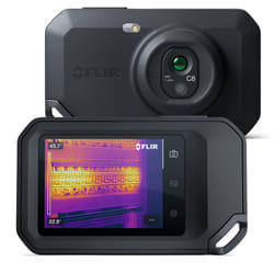 FLIR One C8 telecamera di imaging termica Nero 320 x 240 Pixel Display incorporato LCD