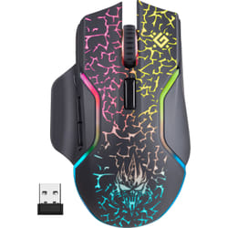 Defender Oneshot GM-067 mouse Gaming Mano destra RF Wireless + USB Type-C Ottico 3200 DPI