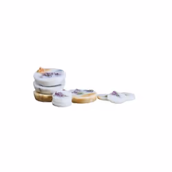 the MUNIO Wild Flowers, Rotondo, Arancione, Rosa, Bianco, Rosa, Rosa, 10 pz