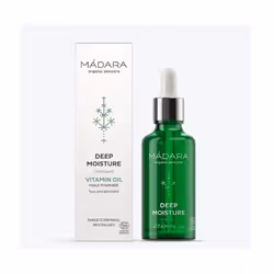 MÁDARA Cosmetics Deep Moisture Vitamin Oil, Donna, 50 ml, Liquido, Idratante, Flacone contagocce, 1 pz