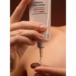 MÁDARA Cosmetics Night Source Sleeping Cream Crema da notte Decollete, Viso, Collo 70 ml - Vista aggiuntiva 5