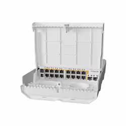 Mikrotik netPower 16P L2/L3 Gigabit Ethernet (10/100/1000) Supporto Power over Ethernet (PoE) Bianco - Vista aggiuntiva 2