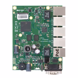 Mikrotik RB450Gx4, Gigabit Ethernet, Verde