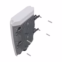 Mikrotik CRS504-4XQ-OUT switch di rete Gestito L3 Fast Ethernet (10/100) Supporto Power over Ethernet (PoE) 1U Bianco - Vista aggiuntiva 6