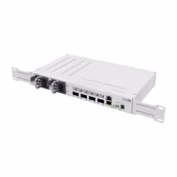 Mikrotik CRS504-4XQ-IN switch di rete Gestito Fast Ethernet (10/100) Supporto Power over Ethernet (PoE) Bianco - Vista aggiuntiva 4