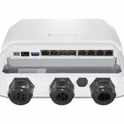 Mikrotik RB5009UPr+S+OUT router cablato 2.5 Gigabit Ethernet, Gigabit Ethernet Bianco - Vista aggiuntiva 4