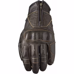 Five Kansas Guanti da moto, marrone, dimensione M per uomo