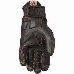 Five Kansas Guanti da moto, marrone, dimensione M per uomo
