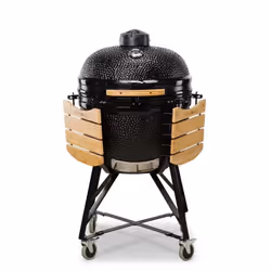 Kamado Bono Limited Ceramic Grill 25″, Barbecue/grill Kamado, Carbone (combustibile), Esterno, 56 cm, Carrello, Griglia