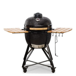 Kamado Bono Media Ceramic Grill 20″ Barbecue/grill Kamado Carrello Carbone (combustibile) Nero