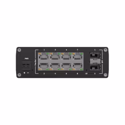 Teltonika TSW202 Gestito L2 Gigabit Ethernet (10/100/1000) Supporto Power over Ethernet (PoE) Alluminio, Blu - Vista aggiuntiva 5