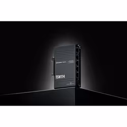 Teltonika TSW114000000 switch di rete Non gestito Gigabit Ethernet (10/100/1000) Nero - Vista aggiuntiva 7