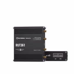 Teltonika Router industriale 4G LTE RUT361 Cat 6 LTE, WiFi 4, 2x RJ45 100 Mb/s, IP30 - Vista aggiuntiva 6