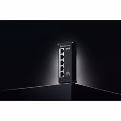 Teltonika NETWORKS TSF010 Flat Ethernet Switch Non gestito Fast Ethernet (10/100) DIN rail Nero - Vista aggiuntiva 7