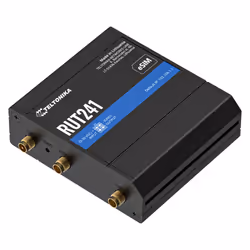 Teltonika RUT241 eSIM | Industrieller 4G-LTE-Router | Cat 4, 2x RJ45 100Mb/s, eSIM Router di rete cellulare - Vista aggiuntiva 2