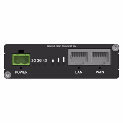Teltonika RUT206 INDUSTRIAL router wireless Fast Ethernet Banda singola (2.4 GHz) 4G Nero - Vista aggiuntiva 4
