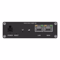 Teltonika RUTM30 router wireless Gigabit Ethernet Dual-band (2.4 GHz / 6 GHz) 5G Nero - Vista aggiuntiva 4