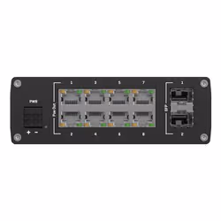 Teltonika TSW200 Non gestito Gigabit Ethernet (10/100/1000) Supporto Power over Ethernet (PoE) Nero - Vista aggiuntiva 4