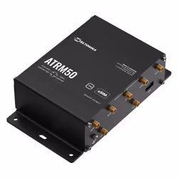 Teltonika ATRM50 5G Router for Transportation, Ultra-High Cellular Speeds, M12 CONNECTORS, DUAL SIM & eSIM, EN 45545-2 and EN 50155, PSU not included router wireless Gigabit Ethernet Dual-band (2.4 GHz/5 GHz) Nero - Vista aggiuntiva 4