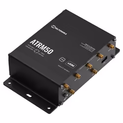 Teltonika ATRM50 5G Router for Transportation, Ultra-High Cellular Speeds, M12 CONNECTORS, DUAL SIM & eSIM, EN 45545-2 and EN 50155, PSU not included router wireless Gigabit Ethernet Dual-band (2.4 GHz/5 GHz) Nero - Vista aggiuntiva 7