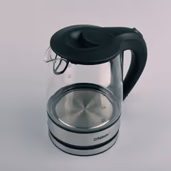 Feel Maestro MR062, 1,2 L, 1630 W, Nero, Trasparente, Vetro, Termostato regolabile, Indicatore del livello dell'acqua