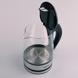 Feel Maestro MR062 bollitore elettrico 1,2 L 1630 W Nero, Trasparente