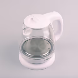 Feel Maestro MR-055-WHITE, 1 L, 1100 W, Bianco, Vetro, Indicatore del livello dell'acqua, Arresto di sicurezza contro il surr ...