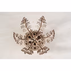 UGears Mechanical Flower Puzzle 3D 101 pz - Vista aggiuntiva 5