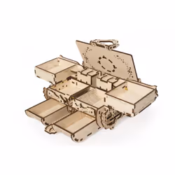 UGears Antique Box Puzzle 3D 185 pz - Vista aggiuntiva 4