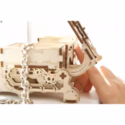 UGears Antique Box Puzzle 3D 185 pz - Vista aggiuntiva 5