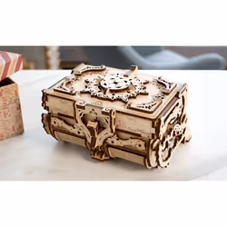 UGears Antique Box Puzzle 3D 185 pz - Vista aggiuntiva 7