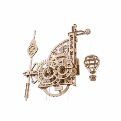 UGears Aero Clock Mechanical Model Puzzle 3D 320 pz - Vista aggiuntiva 5