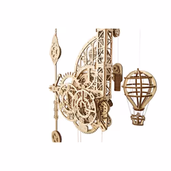 UGears Aero Clock Mechanical Model Puzzle 3D 320 pz - Vista aggiuntiva 6