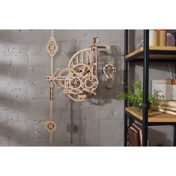UGears Aero Clock Mechanical Model Puzzle 3D 320 pz - Vista aggiuntiva 8