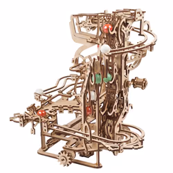 UGears Marble Run Chain Hoist model kit Puzzle 3D 400 pz - Vista aggiuntiva 4