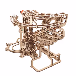 UGears Marble Run Chain Hoist model kit Puzzle 3D 400 pz - Vista aggiuntiva 5