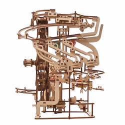UGears Marble Run Chain Hoist model kit Puzzle 3D 400 pz - Vista aggiuntiva 6