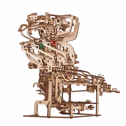 UGears Marble Run Chain Hoist model kit Puzzle 3D 400 pz - Vista aggiuntiva 7