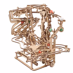 UGears Marble Run Chain Hoist model kit Puzzle 3D 400 pz - Vista aggiuntiva 8