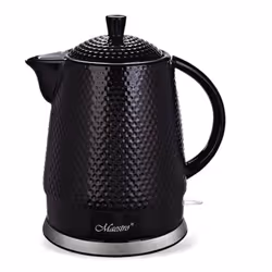 Maestro MR-069, 1,5 L, 1500 W, Nero, Ceramica, Indicatore del livello dell'acqua
