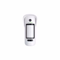 Il 38192.84.WH1 un rilevatore di movimento wireless che include due sensori PIR e una fotocamera per la verifica degli allarm ...