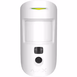 Ajax MotionCam, Parete, Interno, Bianco, IP50, 88,5°, Sensore Infrarosso Passivo (PIR)