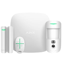 Ajax StarterKit Cam kit di sicurezza domestica intelligente Jeweller (Wireless)