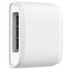 Ajax DualCurtain Outdoor Sensore infrarosso Wireless Parete Bianco
